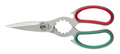 Sanelli Premana Professional Line, kökssax i rostfritt stål, rostfritt stål, grönt och rött, 21,0x1,0x7,5 cm -