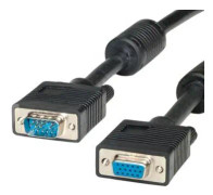 ROLINE VGA-kabel HD15 ST - BU med ferritkärna 10.0m (11.04.5360)