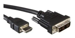 Value DVI (18+1)/HDMI 5m, 5 m, DVI-D, HDMI, Svart, Hane/Hane, 1 styck