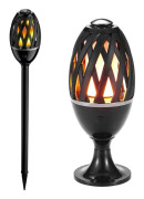 Homeline Apollo Flamlampa, Svart