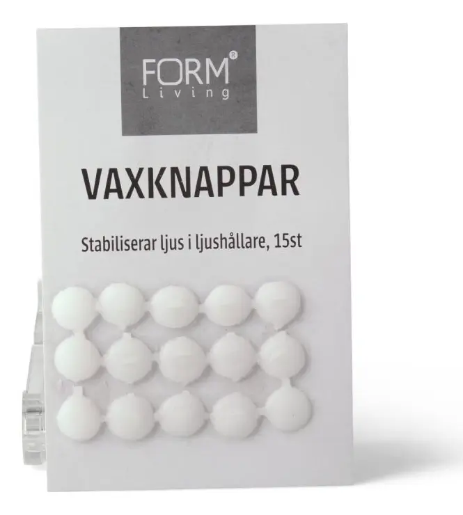 Vaxknappar till ljus 15-pack