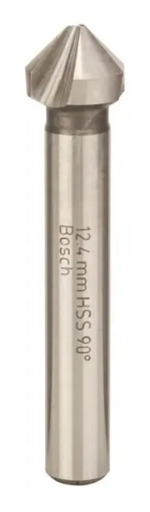  Bosch Konförsänkare HSS 3-skärs, DIN 335 D= 12,4 mm; M 6