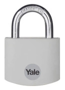 YALE YE3B/38/119/1/GR Hänglås 38 mm grått nyckellås (YE3B/38/119/1/GR)