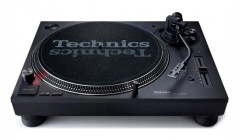 Platina vinyl - TECHNICS - SL-1210Mk7EG - Vit - 33 varv - Helt manuell
