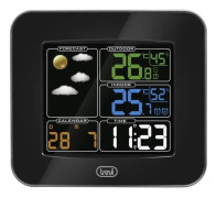 TREVI ME 3165 RC Mini väderstation - Multifunktion - Svart