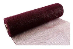 Eleganza nr. 17 Mesh Deco, Bordeaux, 25 cm x 9,1 m - OA639416