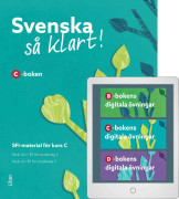 Svenska så klart! C-boken med digitala övningar (12 mån)