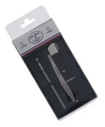 Jean Dubost Laguiole Le Poche® kniv silver och svart - 3219335390480