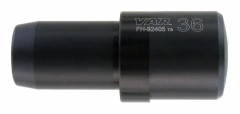 Var ledgaffeltätning - svart - 36 mm