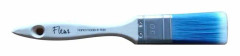 Fleur Paint Brush (5 syntetiska fiberpåsar, 1,5 cm x 3 cm) färg blå och vit - 14003