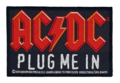 AC/DC Standard Patch: Plug Me In (Loose)
