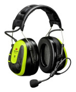 3M Peltor WS Alert X MRX21A4WS6 - Headset - fullstorlek - Bluetooth - trådlös - klargul