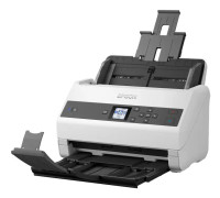 Epson WorkForce DS-870 Kofax VRS - Dokumentskanner - Kontaktbildsensor (CIS) - Duplex - A4 - 600 dpi x 600 dpi - upp till 65 sidor/minut (mono) / upp