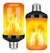LED Flame Light Bulb för Halloween - Flimrande Flame Effect