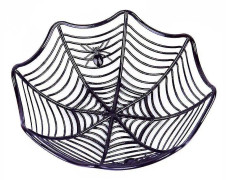 Svart Halloween Godiskål - Godis Servering