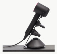 Punch Free Standing Hair Dryer Stand For Dyson 003 Silver