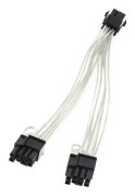 HST Computer gpu Pcie 6-stift hona till dubbel 8-stift (6+2) hane pci adapter