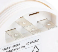 SALALIS vattennivåmätare 2 tums pekare Vattenvätskenivåmätare Universal High Self Tooling Vit