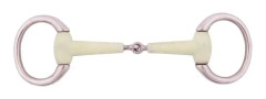 BR Equitation Apple Mouth enkelledd olivbit - grön/brons - 12,5 cm