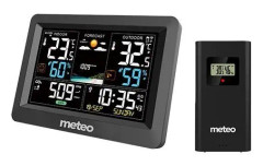 Väderstation METEO SP105 - 11,5x6,2x2,5cm - CO2-mätning - svart
