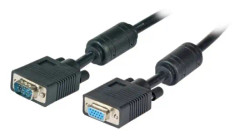 EFB Elektronik K5327SW.10V2, 10 m, VGA (D-Sub), VGA (D-Sub), Hankontakt, Hankontakt, Svart