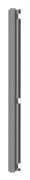 EFB Elektronik PRO-SA0428.GR, Grå, Metall, 800 mm