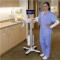 Ergotron StyleView Tablet Cart, SV10 - Vagn - för surfplatta/tangentbord - medicinsk - metall - vit, aluminium - skärmstorlek: upp till 12 tum - TAA-