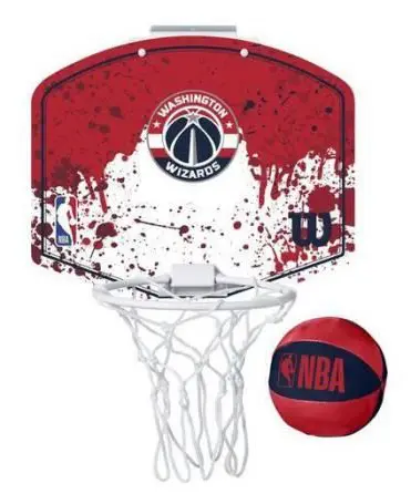 NBA Washington Wizards Mini Basket - röd - TU