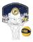 NBA Indiana Pacers Mini Basket - mörkblå - TU