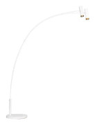 Golvlampa By Rydéns Puls - matt vit - 147,5x217x40 cm