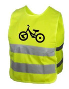 Kellys Starlight Bike barnsäkerhetsväst - gul - S