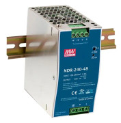LevelOne POW-4851 - Strömförsörjning (DIN-skena montering möjlig) - AC 90 - 264 / DC 127 - 370 V - 240 watt