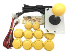 Arcade DIY Kit med USB Encoder - Retro Gaming Setup