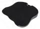Thickened Breathable Memory Foam Car Seat Cushion(QFC047 Black)