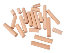 Adult Wooden Educational Toys Classical Toys Kongming Lock Luban Lock 21 PCS IQ Sticks