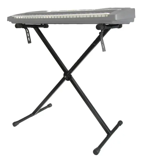 Single Tube X-formad elektronisk orgelstativ