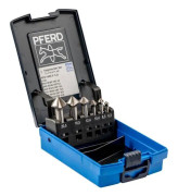 PFERD SET KES HSSE DIN 335 C90° 6 25202157 Konisk försänkarset HSS 1 st