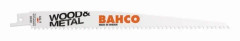 Bahco 3940-300-8/12-SL-5P, Sticksågsblad, Metall, Trä, Stål, Vit, 8/12, 30 cm