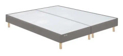 BULTEX Sängbotten 2 x 80 x 200 Vitality fast taupebelagd Duo 1620 (160x200)