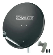 Schwaiger SPI9961SET2 SAT-anlägg utan mottagare Antal deltagare: 2 80 cm