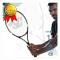 CONFO® aluminiumlegering nybörjare enkel dubbel kombination tennisracket