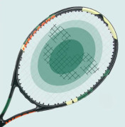 CONFO® aluminiumlegering nybörjare enkel dubbel kombination tennisracket