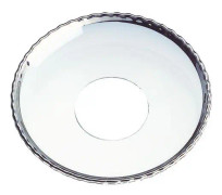 Ljusmanschett med Pärlkant/Silver 65mm, 6-pack - Nybro