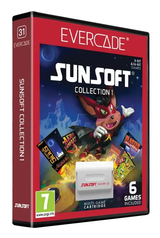 BLAZE Evercade Sunsoft Collection 1 (BLAZE TAB Plus)