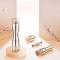 4 In 1 Retractable Metal Makeup Brush(Rose Gold)