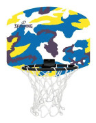 Basketbackboard Camo micro mini backboard set - Spalding Unique Blue