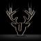 8 PCS/Set Deer Head Paper Clip Shaped Paper Clip Creative Shape Pin Bookmark