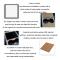 For Tesla Model3/Y Central Control Panel Modification Anti-Scratch Protective Sticker(Matte White)