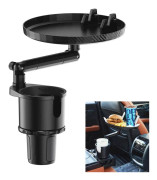 Car 360 Degree Rotation Water Cup Holder Multi-functional Dining Table