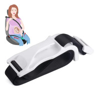 Pregnant Car Seat Belt Anti Stranglehold Belly Protection Fetal Regulator(White)